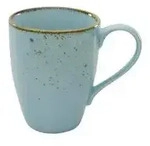 6er-Set CreaTable Kaffeebecher Nature Collection 300 ml Steinzeug Blau Hellblau