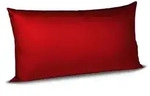 fleuresse Satin-Kissenbezug Satin 40 x 80 cm Rot Bordeaux