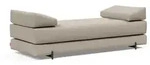INNOVATION LIVING Schlafsofa Sigmund Indu Stoff Gravel