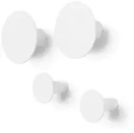 blomus Wandhaken Ponto 4tlg. Kunststoff Wei&szlig;