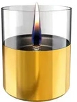 Tenderflame Tischfeuer Lilly 10 Glas Gold