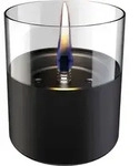 Tenderflame Tischfeuer Lilly 10 Glas Schwarz