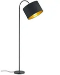 Trio Stehlampe Hostel Stoff Schwarz