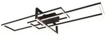 Trio LED-Deckenleuchte Salinas Alu, Eisen, Stahl & Metall Schwarz