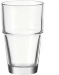 6er-Set Leonardo Latte-Macchiato-Becher Solo 250 ml Glas Transparent Klar