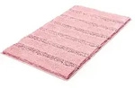 Kleine Wolke Badteppich Monrovia 60 x 100 cm Polyester Rosa Rose