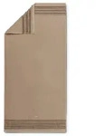 Vossen G&auml;stetuch Cult de Luxe 30 x 50 cm Baumwolle Braun