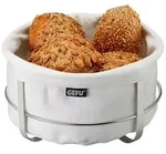 GEFU Brotkorb Brunch Edelstahl Wei&szlig;