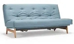 INNOVATION LIVING Schlafsofa Aslak Stoff Light Blue