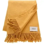 SCH&Ouml;NER WOHNEN-Kollektion Kuscheldecke Basic 140 x 200 cm Mischgewebe Gold