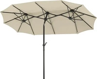 Schneider Schirme Balkonschirm Beige Salerno 300 x 150 cm
