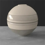Villeroy & Boch Servier-Set Grau La Boule Iconic pure beige