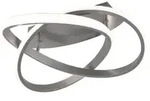 Reality Leuchten LED-Deckenleuchte Course Alu, Eisen, Stahl & Metall Silber...