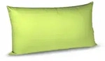 fleuresse Satin-Kissenbezug Satin 40 x 80 cm Gr&uuml;n Apfelgr&uuml;n