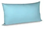 fleuresse Satin-Kissenbezug Satin 40 x 80 cm Blau Hellblau
