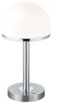 Trio LED-Tischleuchte Berlin Metall Silber