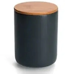 Vorratsdose 1150 ml Keramik Grau Anthrazit