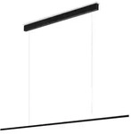 Helestra LED-Pendelleuchte Loopy Alu, Eisen, Stahl & Metall Schwarz