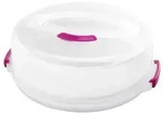 Tortenbeh&auml;lter &Oslash; 36 cm Kunststoff Violett Lila