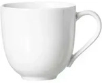 6er-Set Ritzenhoff & Breker Kaffeebecher Skagen 440 ml Porzellan Wei&szlig;