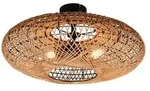 Trio Deckenleuchte Hedda Sisal