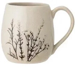 DAHEIM Kaffeebecher Bea 400 ml Steingut Beige Creme