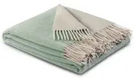 Biederlack Kuscheldecke Cashmere 150 x 200 cm Mischgewebe Salbei