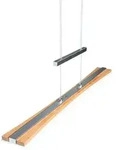 ELOBRA LED-Pendelleuchte Panama Holz Braun Eiche