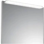 Helestra LED-Spiegelleuchte Onta Alu, Eisen, Stahl & Metall Silber Chrom 60 cm