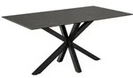 Actona Esstisch Heaven 160 x 90 cm Keramik Schwarz