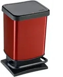 Rotho Treteimer Paso 20l Kunststoff Rot