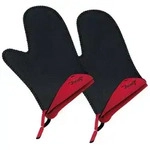 Spring Ofenhandschuh Grips 1 Paar kurz Kunststoff Rot S (Small)
