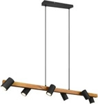 Trio Pendelleuchte Schwarz Marley
