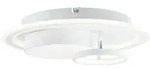 Brilliant LED-Deckenleuchte Sigune Alu, Eisen, Stahl & Metall Wei&szlig;