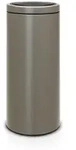brabantia Touch Bin Platinum 30l Edelstahl Grau