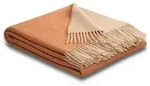Biederlack Kuscheldecke Cashmere 150 x 200 cm Mischgewebe Orange