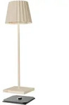 Sompex LED-Au&szlig;entischleuchte Troll 2.0 Aluminium Beige Sand