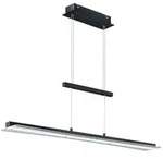 Reality Leuchten LED-Pendelleuchte Smash Alu, Eisen, Stahl & Metall Schwarz