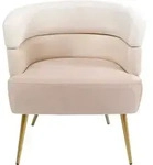 KARE DESIGN Sessel 85845 Sandwich Stoff Beige Creme