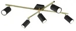 Trio Deckenleuchte Marley Alu, Eisen, Stahl & Metall Gold, Schwarz Gold /