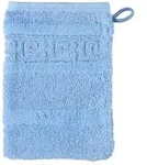 CaW&ouml; Waschlappen Noblesse 16 x 22 cm Baumwolle Blau