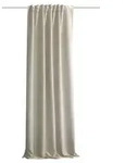 Schmidt Fertiggardine Acustico 135 x 225 cm Polyester Beige Creme
