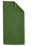 Vossen Handtuch Vegan Life 50 x 100 cm Baumwolle Gr&uuml;n Dunkelgr&uuml;n
