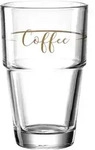 6er-Set Leonardo Latte-Macchiato-Becher Solo 250 ml Glas Braun