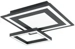 EGLO LED-Deckenleuchte Savatarila-Z Alu, Eisen, Stahl & Metall Schwarz