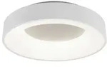 Trio LED-Deckenleuchte Girona Alu, Eisen, Stahl & Metall Wei&szlig; 45 cm