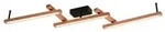 Trio LED-Deckenleuchte Bellari Holz