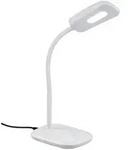 Reality Leuchten LED-Tischleuchte BOA Kunststoff Wei&szlig;