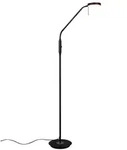 Trio LED-Stehlampe Monza Metall Schwarz
