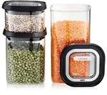 GEFU Vorratsdose Pantry 3tlg. Glas Transparent Klar